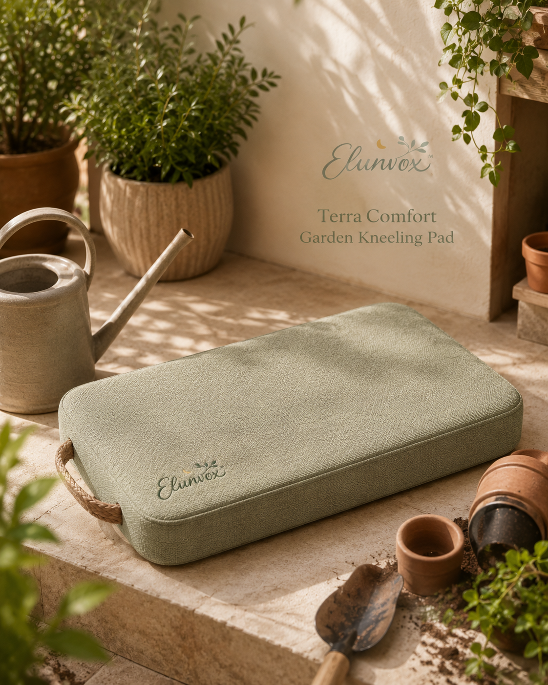 Elunvox™ TerraComfort Garden Kneeling Pad