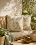 Elunvox™ PatioBloom Outdoor Cushion Cover Set
